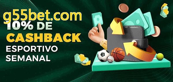 10% de bônus de cashback na g55bet.com